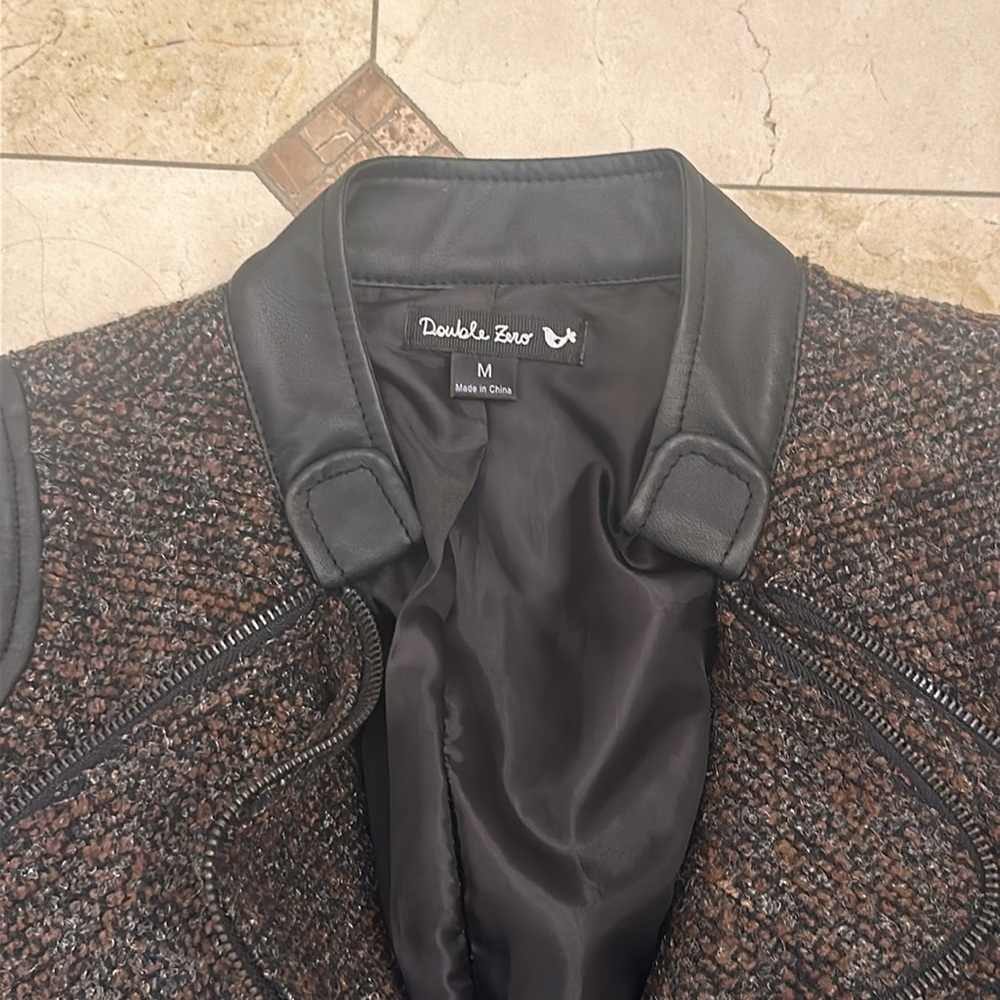 🆕 DOUBLE ZERO moto jacket size medium 🔥 - Picture 8 of 10